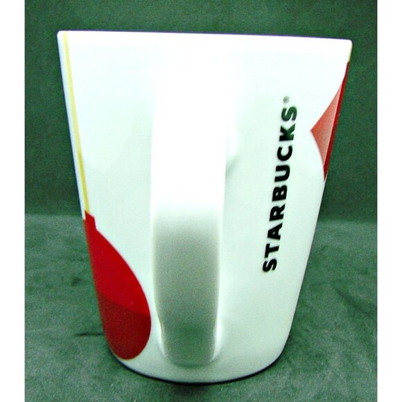 Starbucks 2012 Christmas Holiday Mug Cup White with Red Bulbs Ornaments 13 oz - Picture 9 of 9